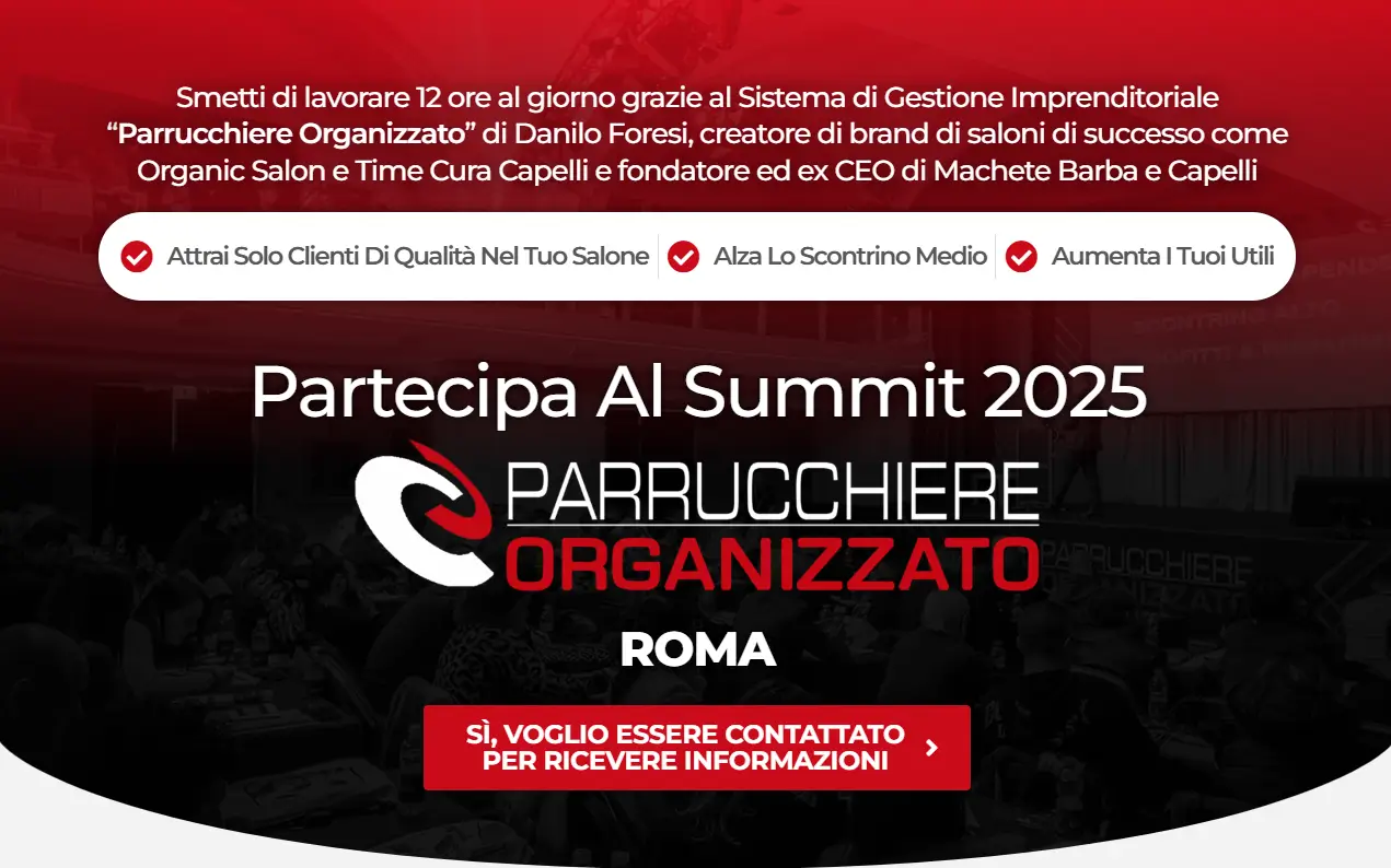 parrucchiere organizzato